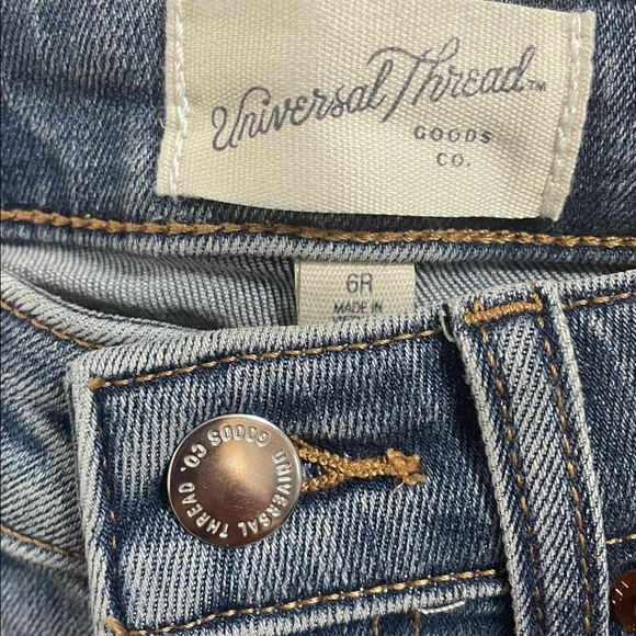 High-Rise Wide Leg Women’s Jeans - Light Blue NEW w tags Sz.6 inseam 31 inches - Picture 4 of 9